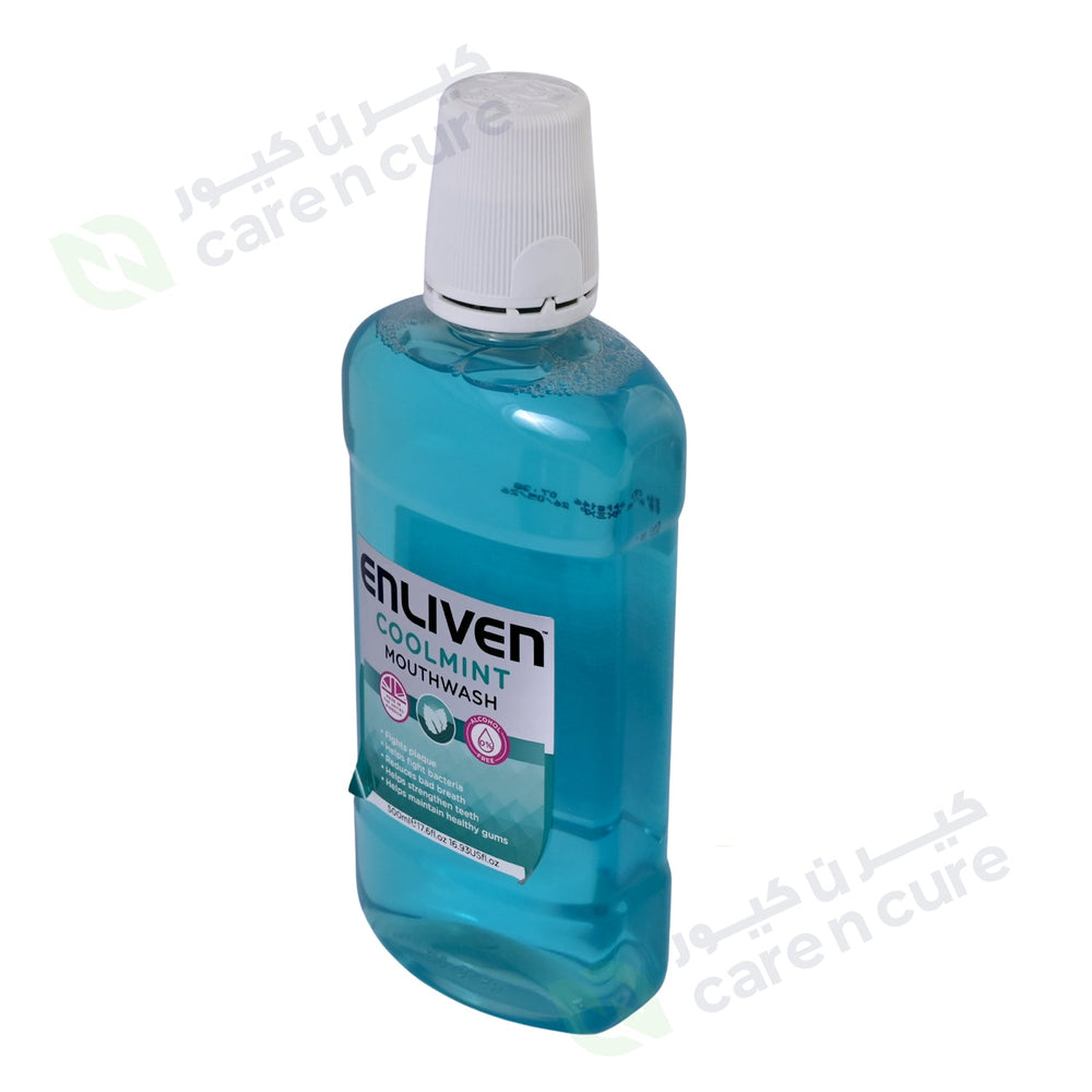 Enliven Coolmint Mouthwash 500ml
