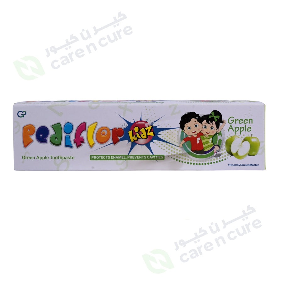 Pediflor Kidz Toothpaste 70g Green Apple