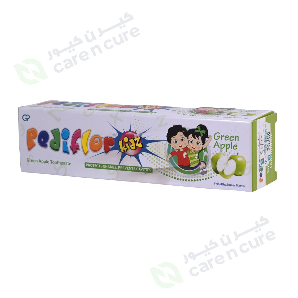 Pediflor Kidz Toothpaste 70g Green Apple