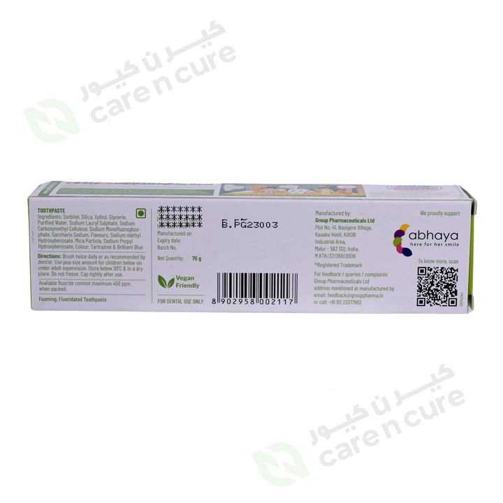 Pediflor Kidz Toothpaste 70g Green Apple