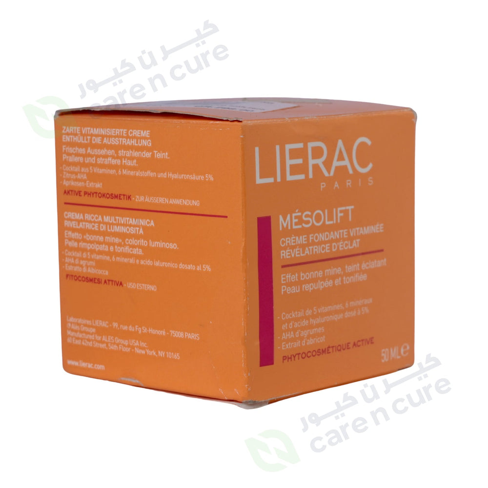 Lierac Mesolift Cream 50ml