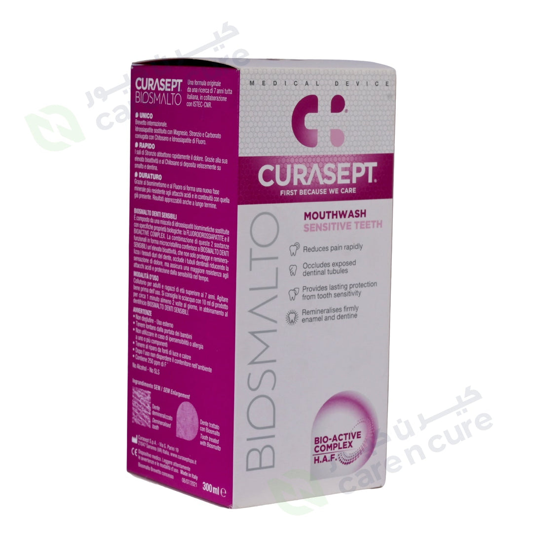 Curasept Sensitive Teeth Mouthwash 200 ml