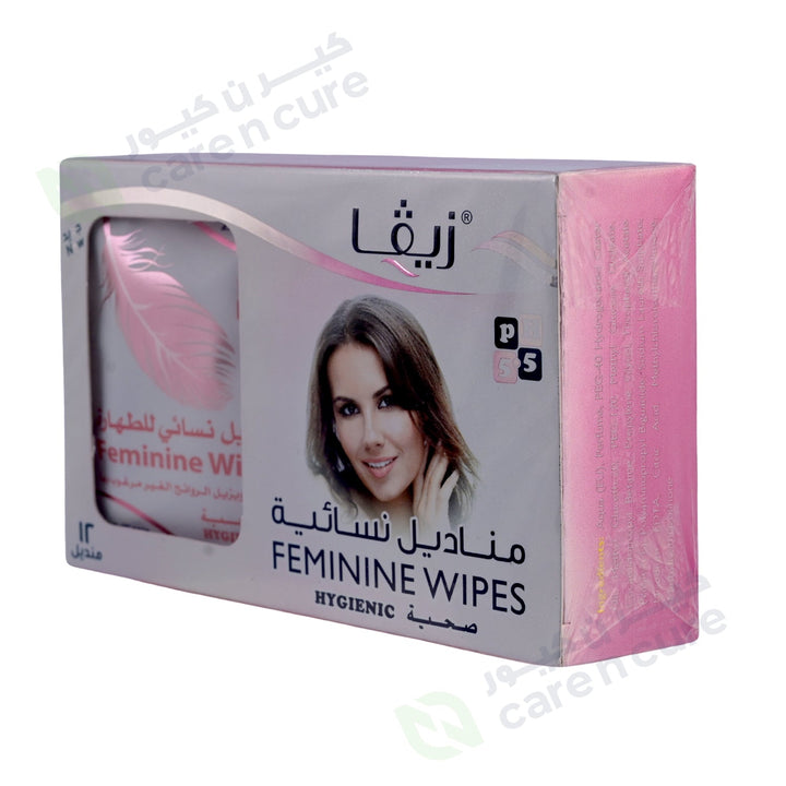Ziva Feminine Wipes 12 Pieces