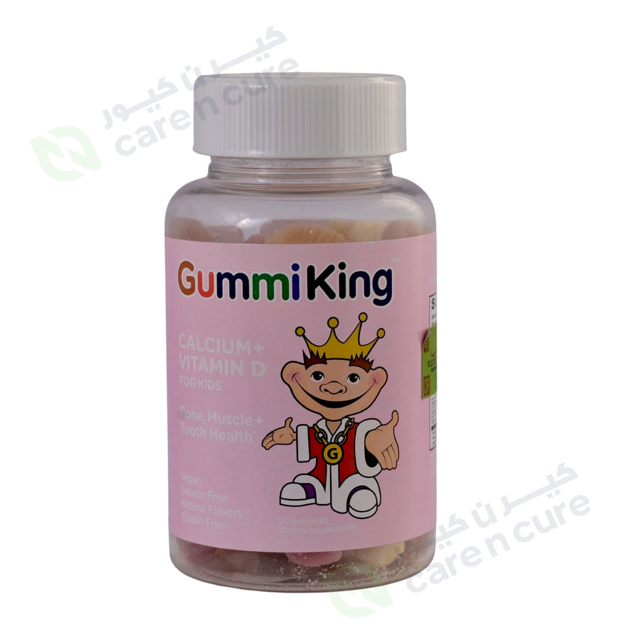 Gummi King Calcium+Vitamin D 60 Pieces