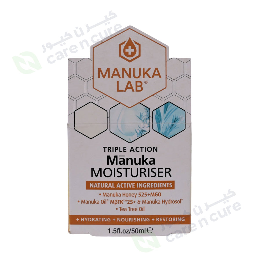 Melora Manuka Honey Moisturiser Triple Action 50ml