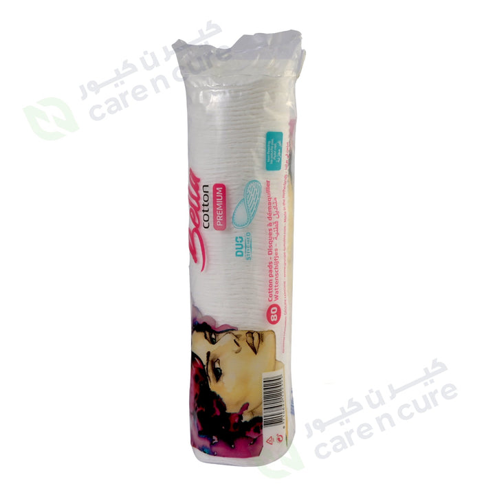 Bella Cotton Pad 80 Pieces