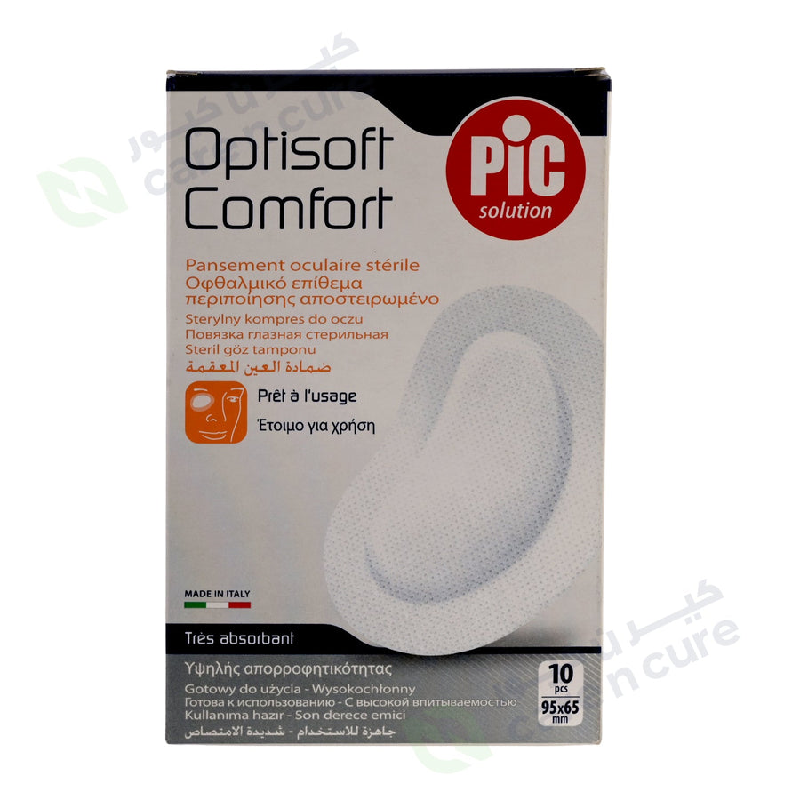 Pic Optisoft Comfort Sterile Eye Dressing 95 x 65 cm 10 Pieces