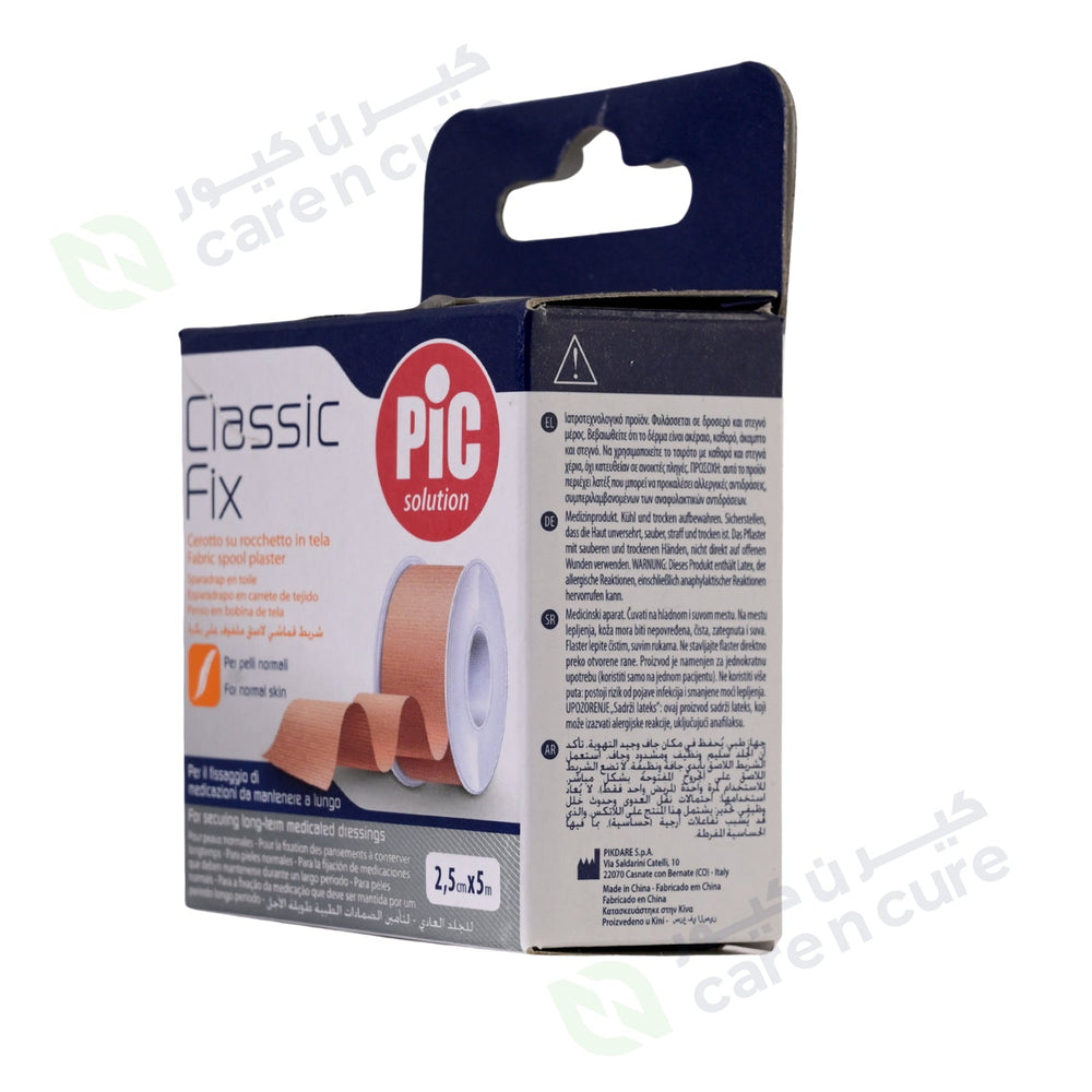 Pic Classic Fix Fabric Spool Plaster 2.5cm X 5m