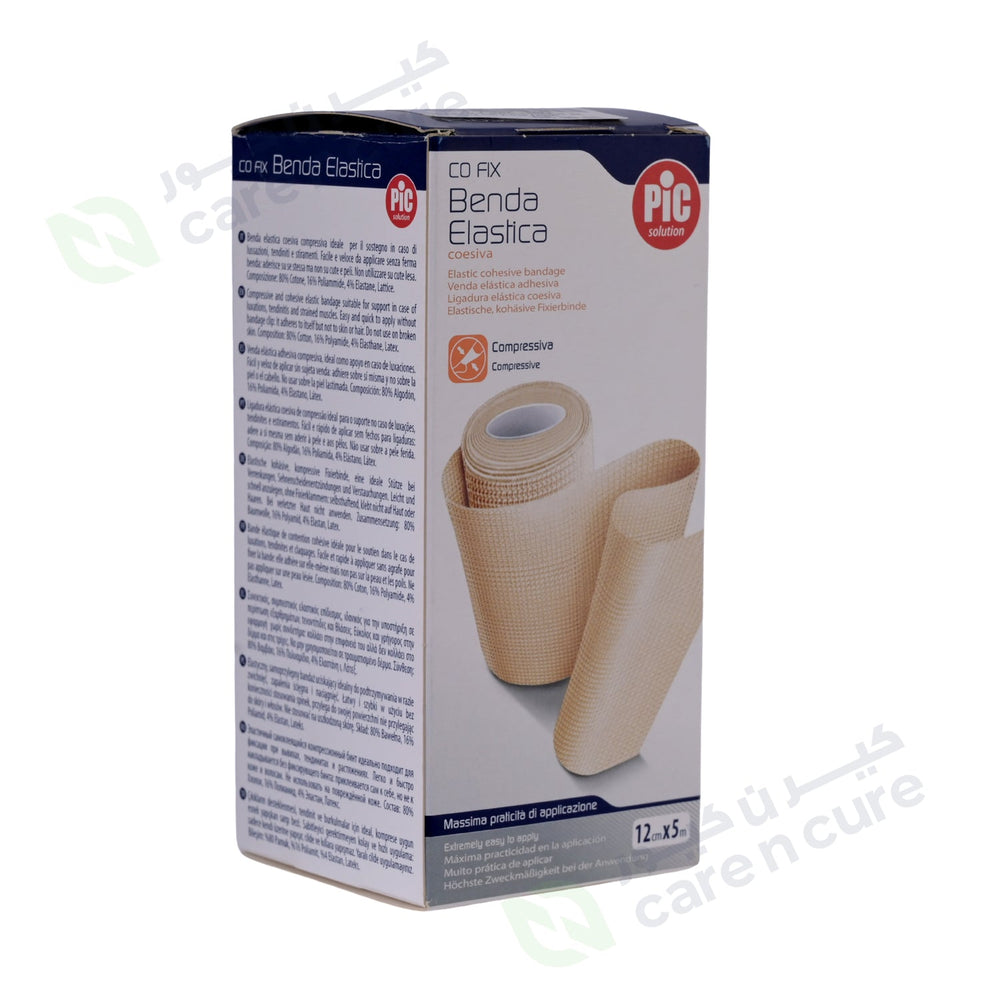 Pic Co Fix Elastic Cohesive Bandage 12 cm x 5 m