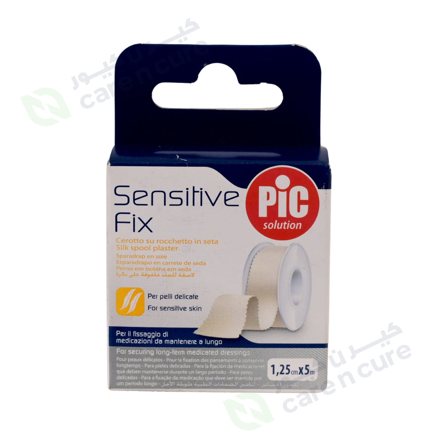 Pic Sensitive Fix Silk Spool Plasters 1.25 cm x 5 m