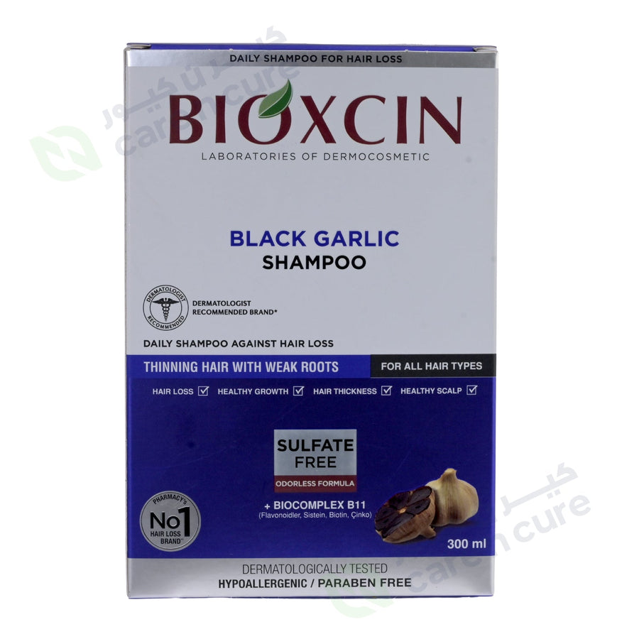 Bioxsine DG Black Garlic Shampoo 300ml