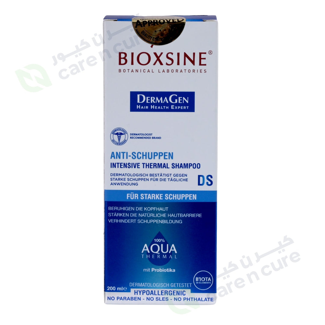 Bioxsine Intensive Anti Dandruff Thermal DS 200ml