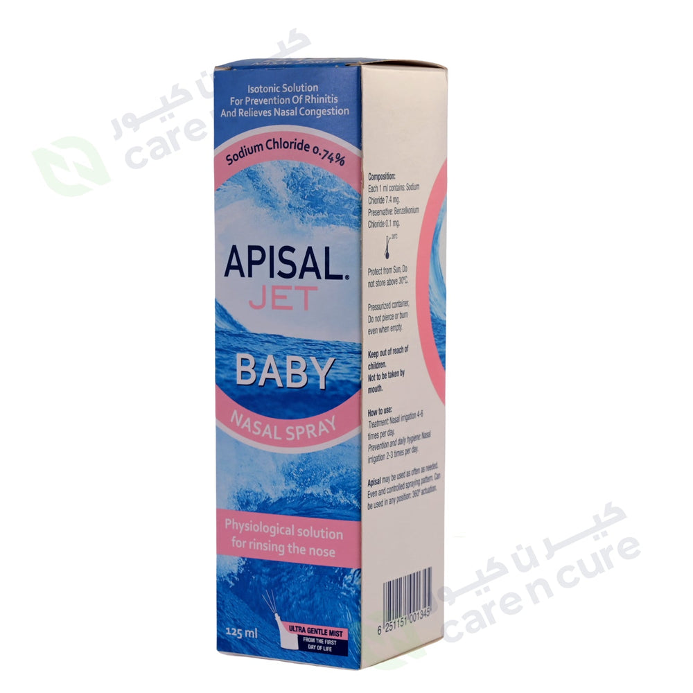 Apisal Jet Baby Nasal Spray 125 ml