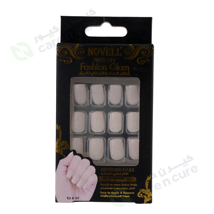 Novell Artificial Fashion Nail Kit Assorted