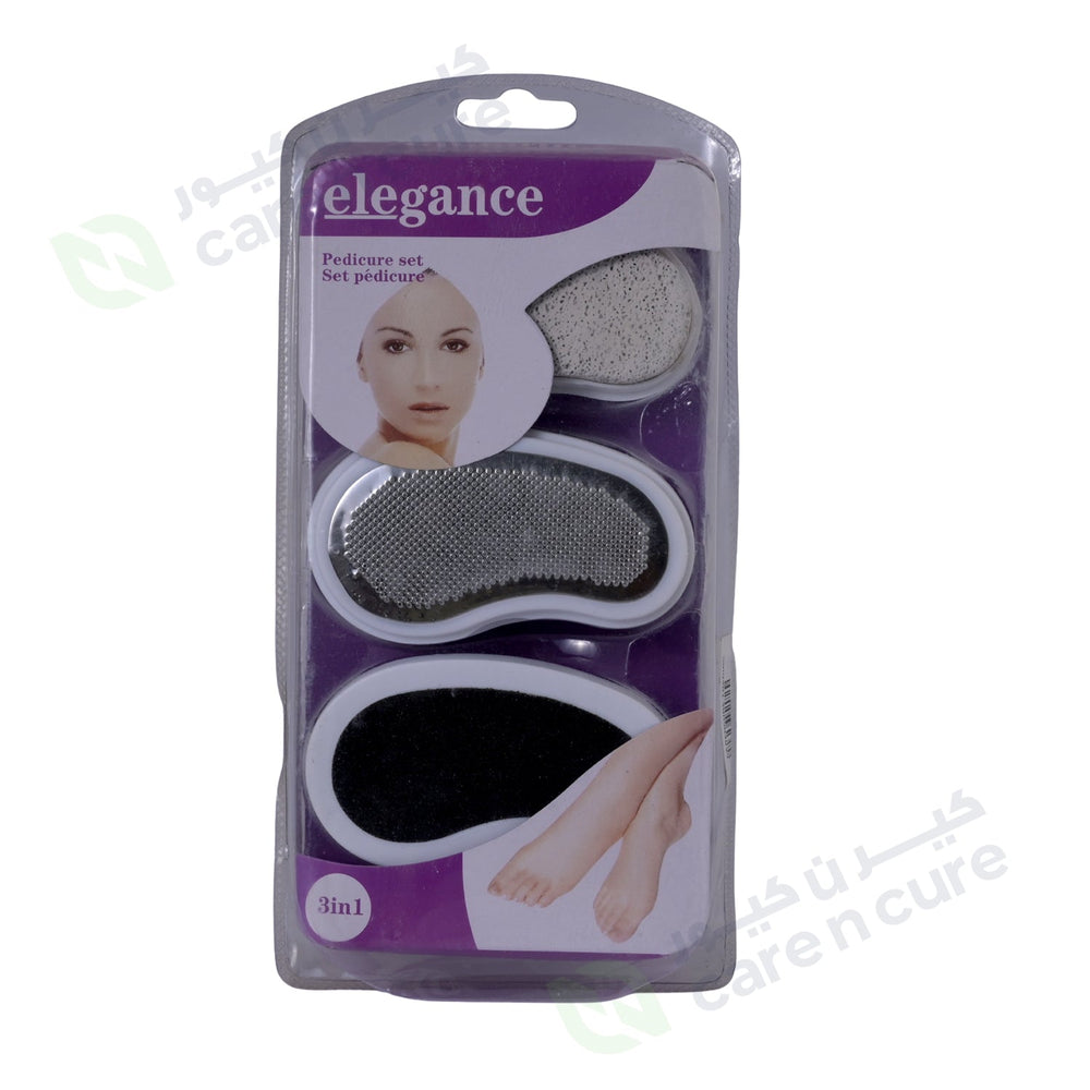 Elegance Pedicure Set 3 In 1 Fs653