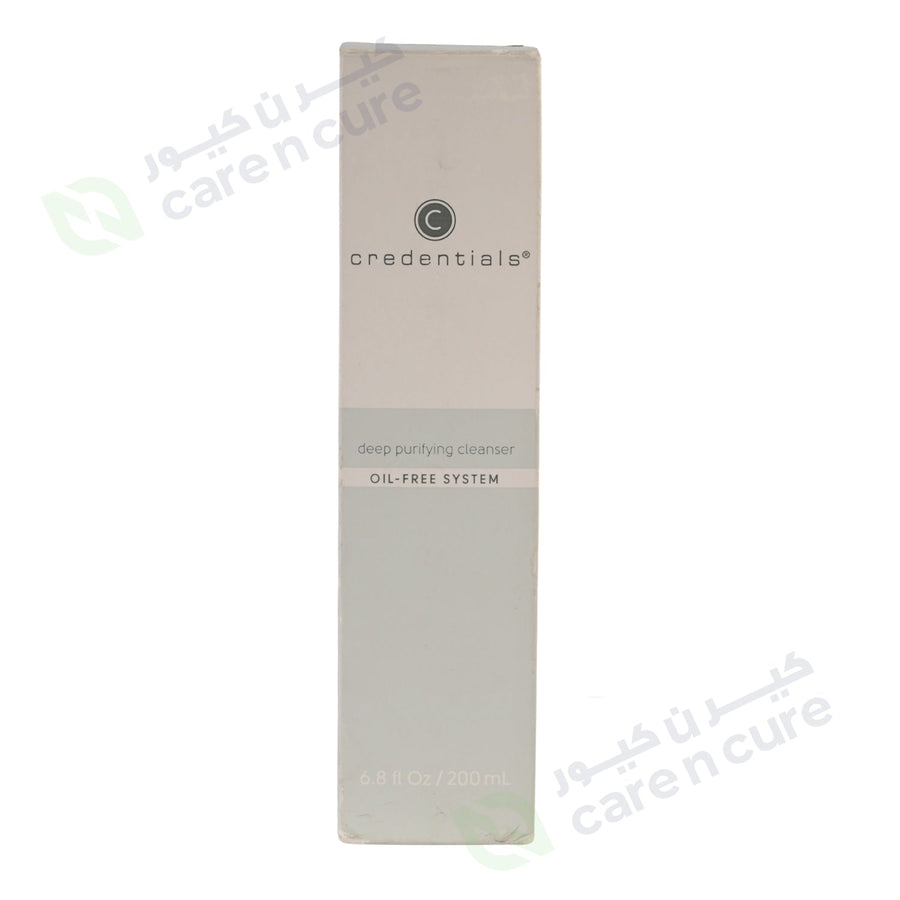 Credentials Deep Purifying Cleanser 200 ml
