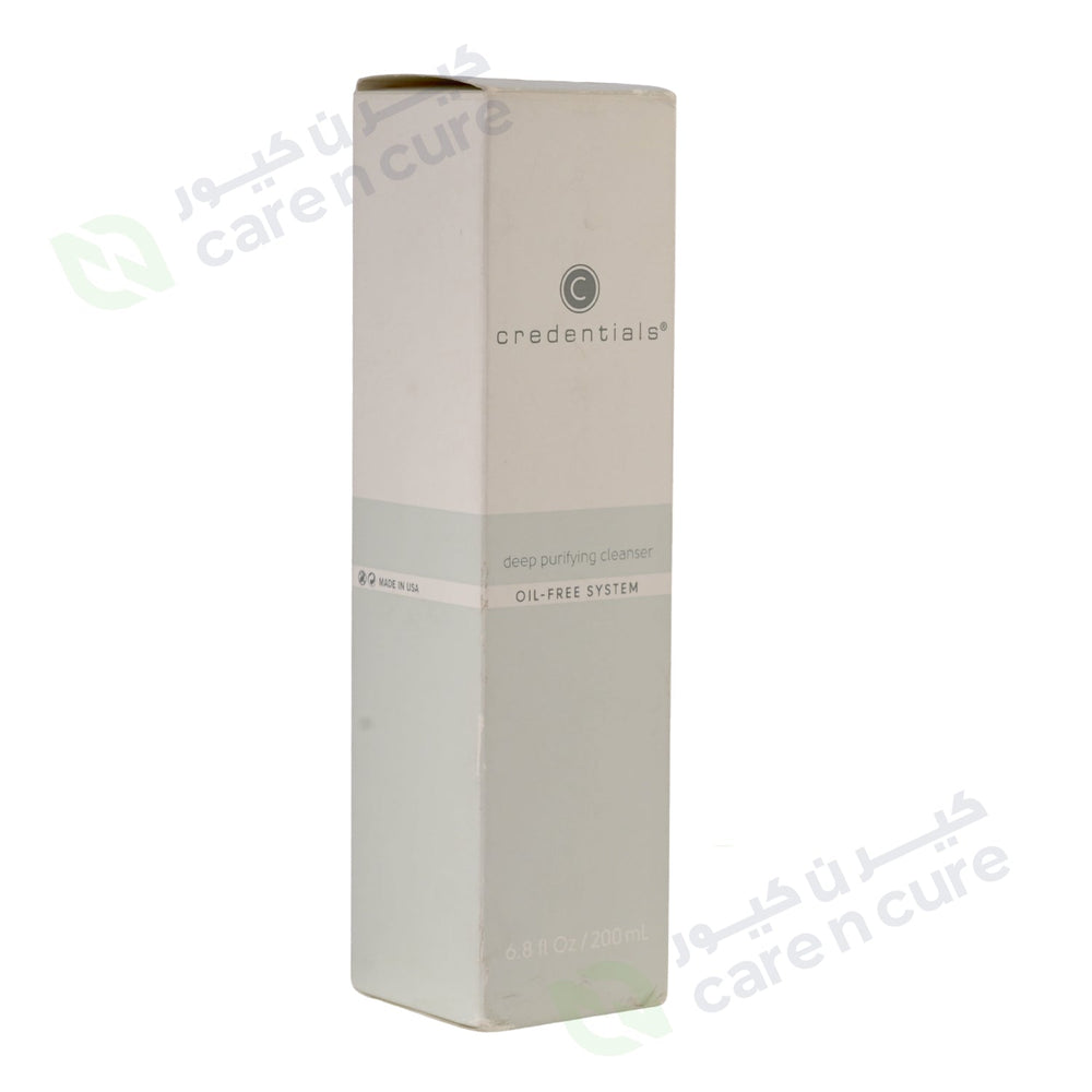 Credentials Deep Purifying Cleanser 200 ml