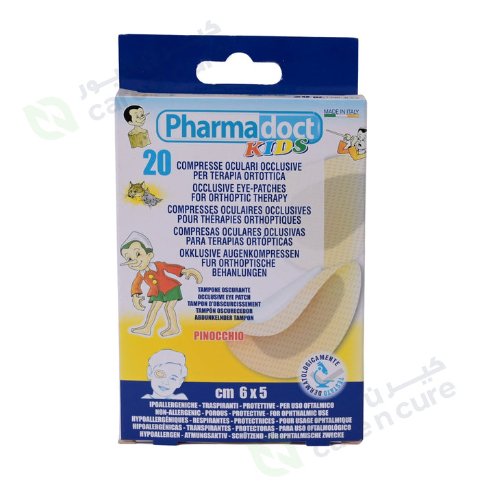 Pharma Doct Kids Eye Patches 5 X 6 Cm 20 Pieces Oct