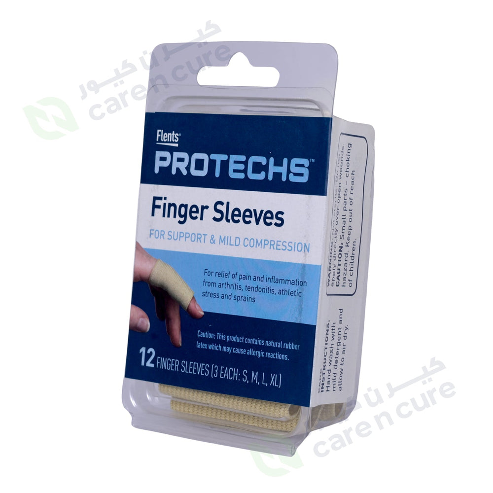 Flents Finger Sleeve Mix 12 Pieces F414-417