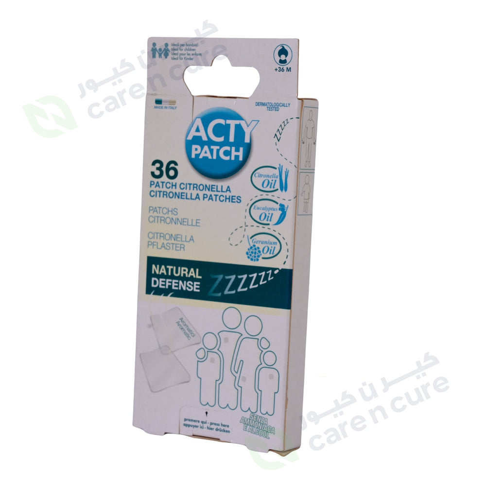 Acty Patch Citronella Patches 36 Pieces