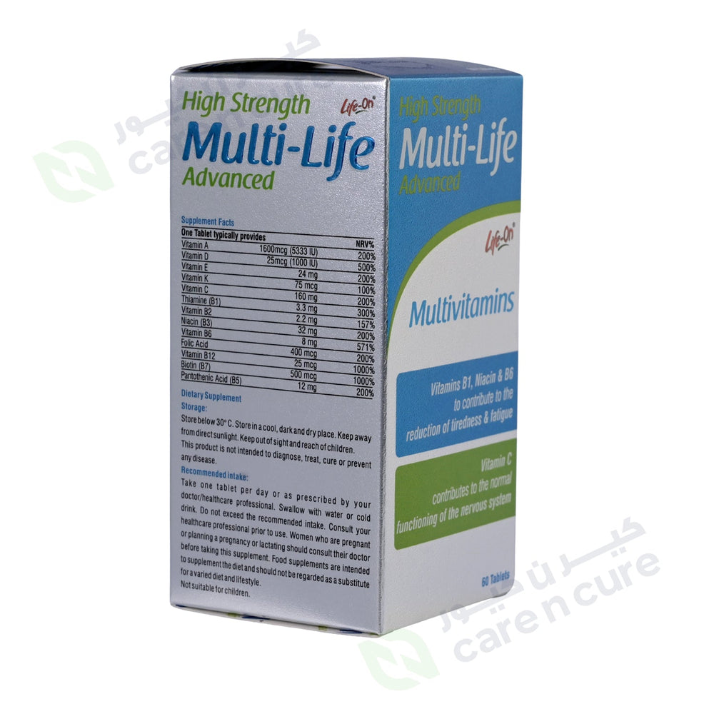 Life On Multivitamin 60 Tablets