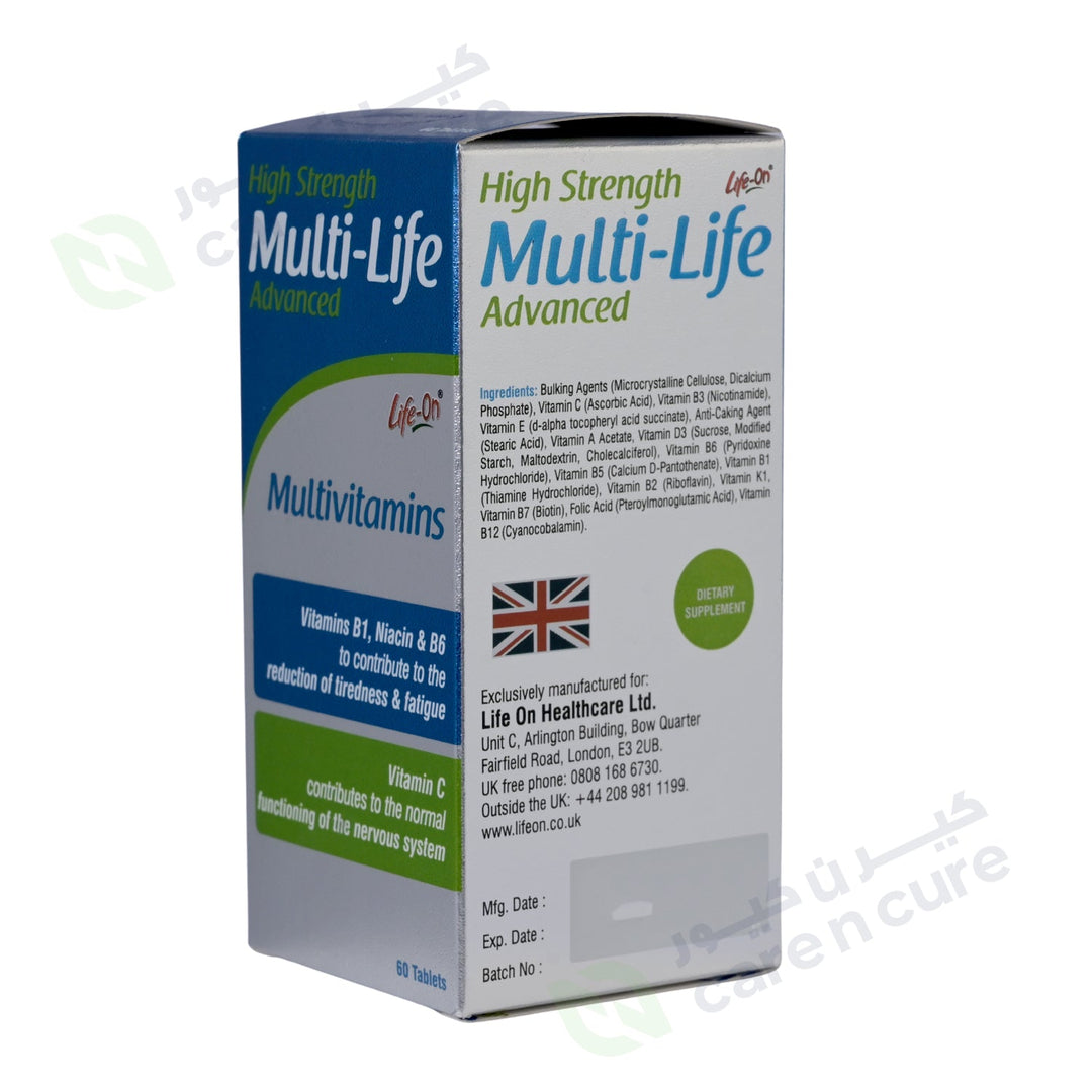 Life On Multivitamin 60 Tablets