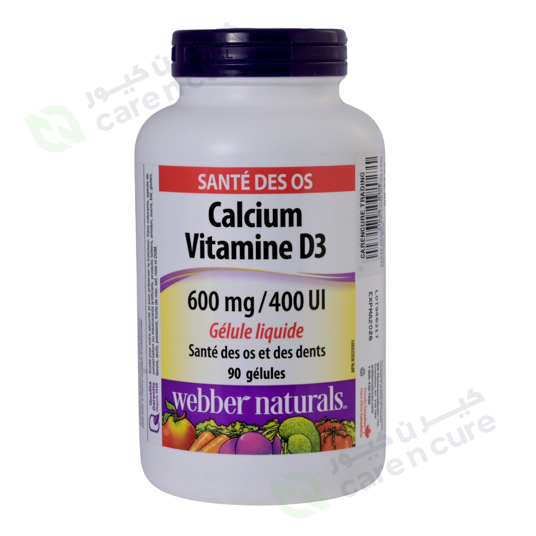 Sante Desos Calcium Vitamin D3+600mg/400iu 90 Pieces