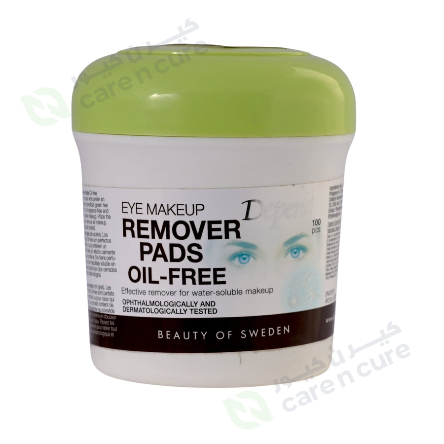 Depend Eye Makeup Remover Oil Free 10 Pieces