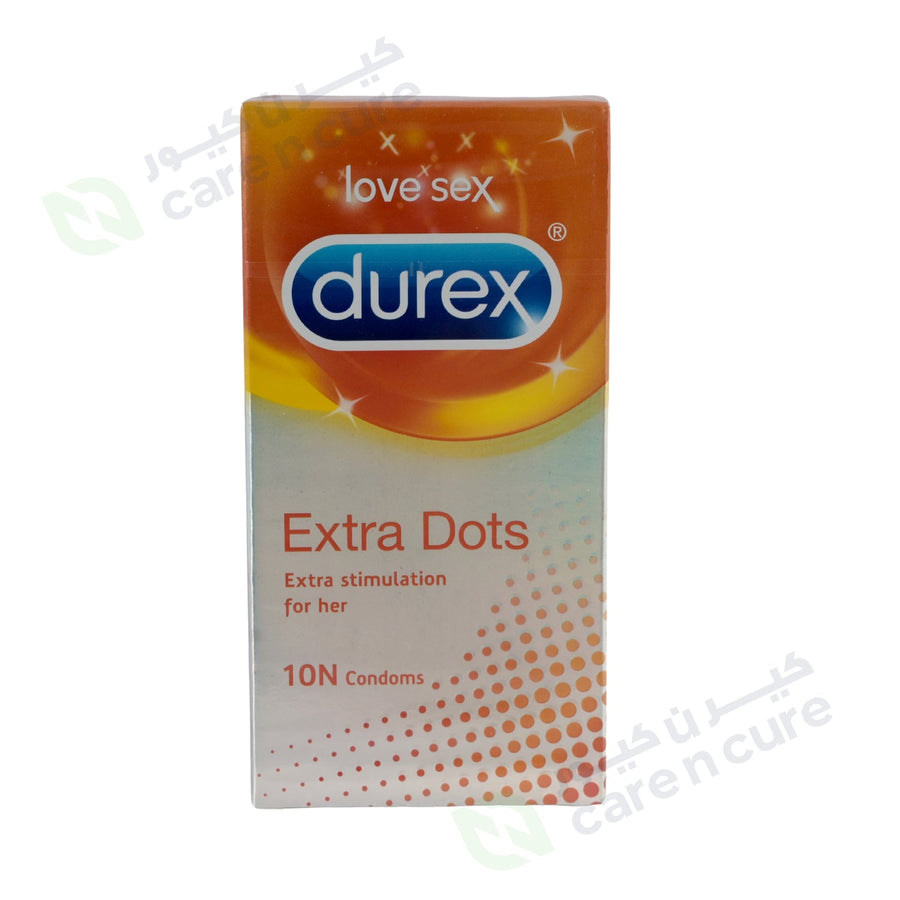 Durex Extra Dots Extra Stimulation 10 Pieces