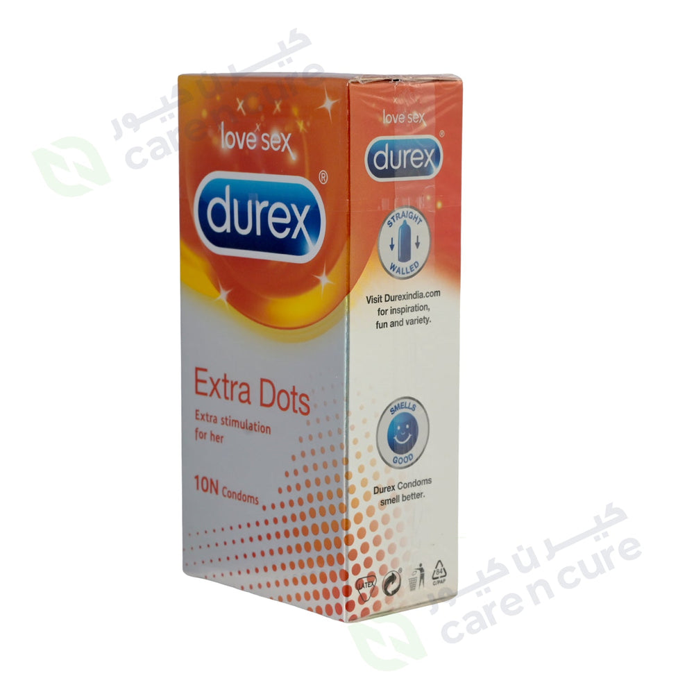 Durex Extra Dots Extra Stimulation 10 Pieces