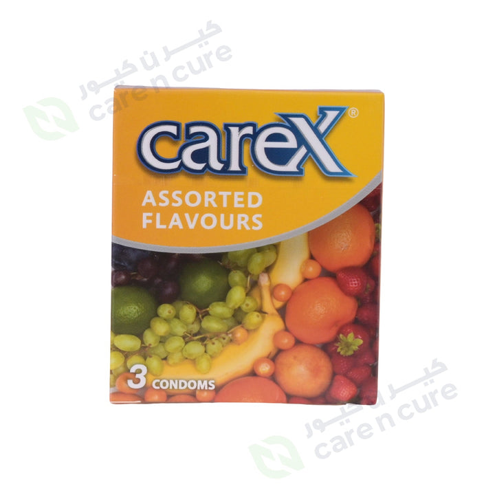 Carex Assorted Flavour 3 Pieces