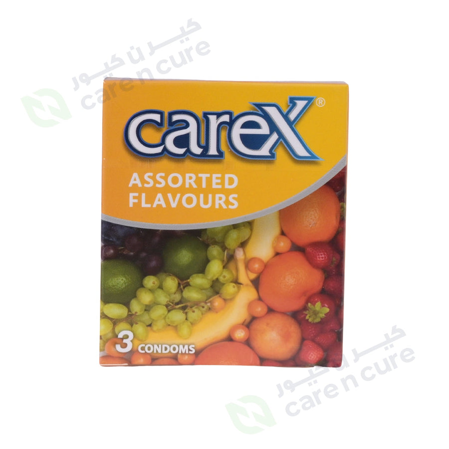 Carex Assorted Flavour 3 Pieces