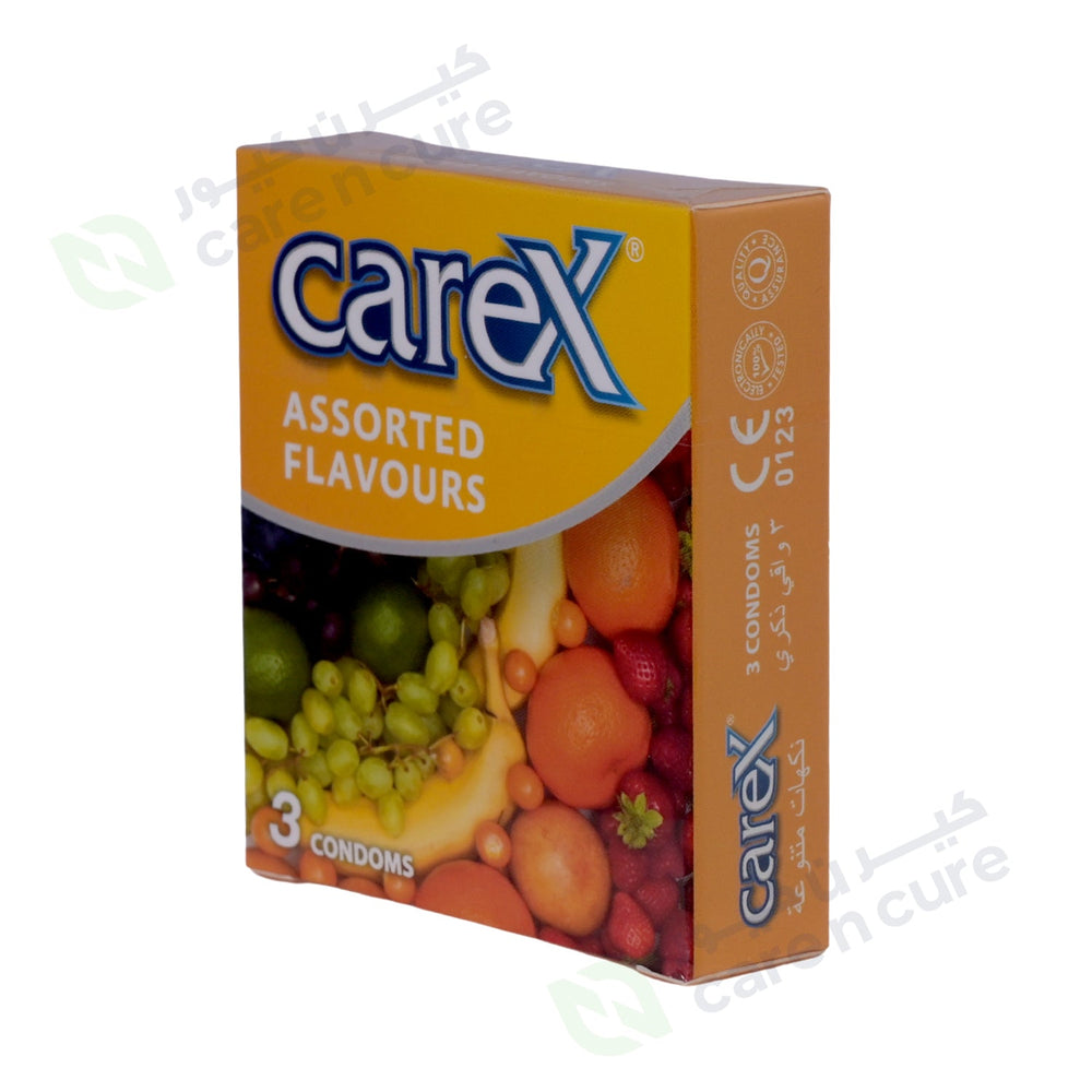 Carex Assorted Flavour 3 Pieces