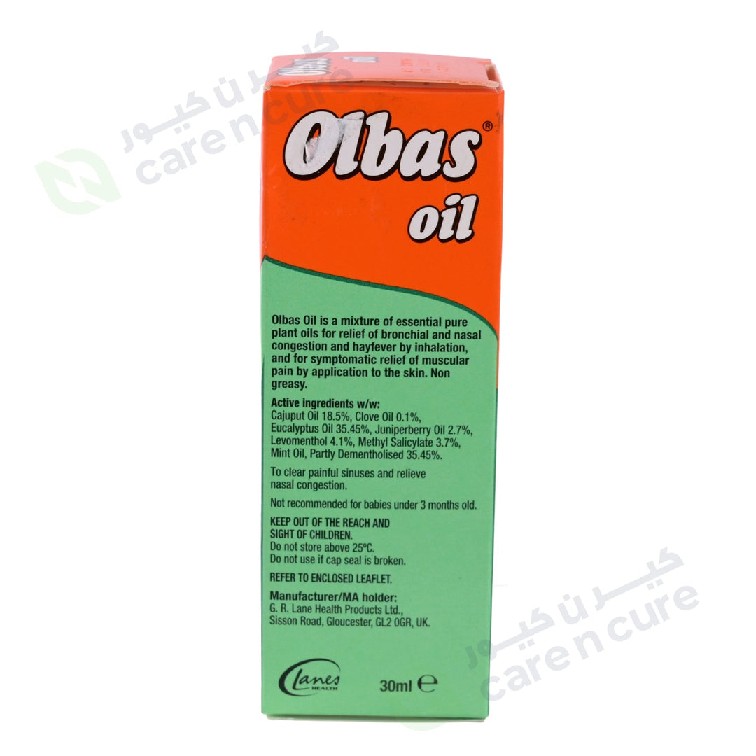Olbas Oil Inhalant Decongestant 30 ml Olbas Oil Inhalant Decongestant 30 ml