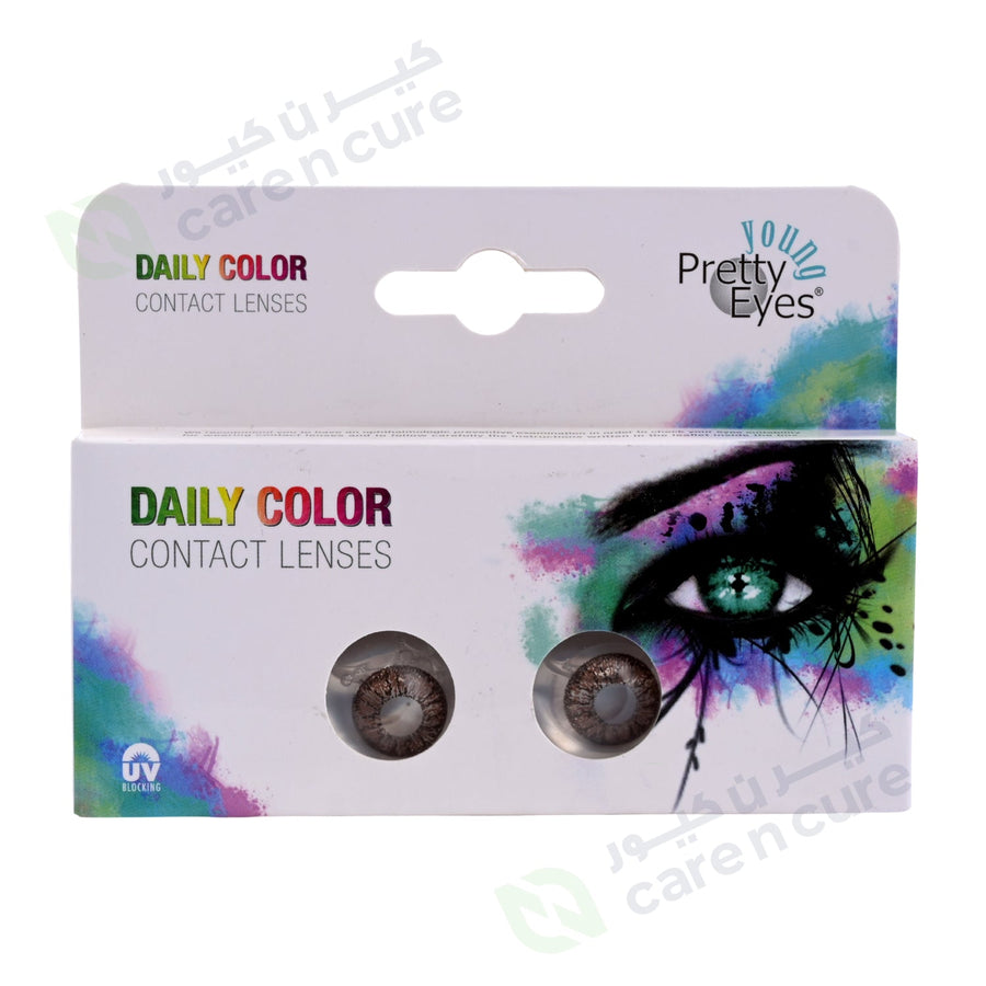Pretty Eyes Daily Color Lenses '2' Aqua/Ocean