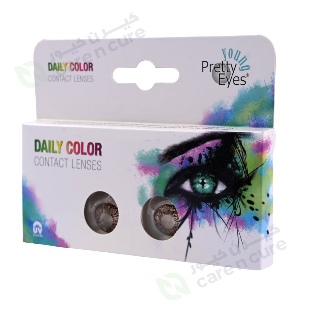 Pretty Eyes Daily Color Lenses '2' Aqua/Ocean