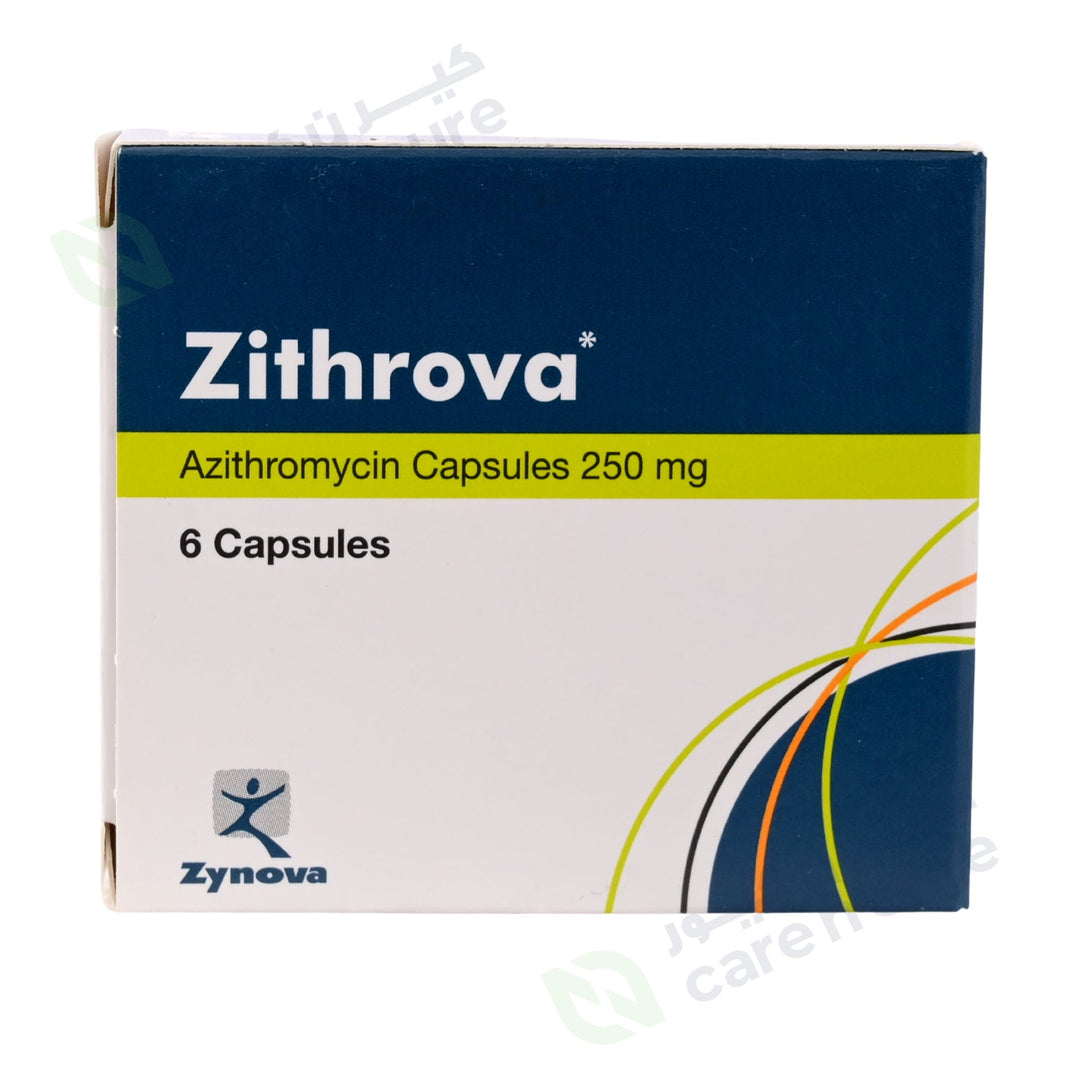 Zithrova 250 mg Capsule 6 Pieces
