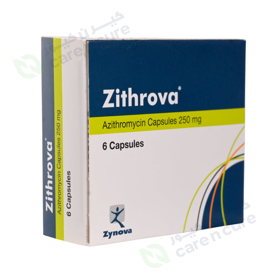 Zithrova 250 mg Capsule 6 Pieces