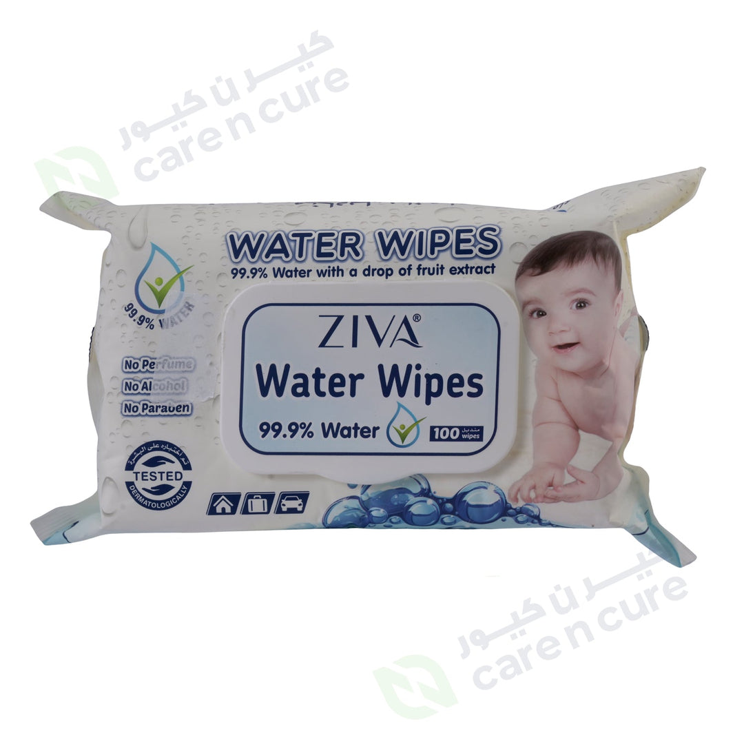 Ziva Baby Water Wipes 100 Pieces