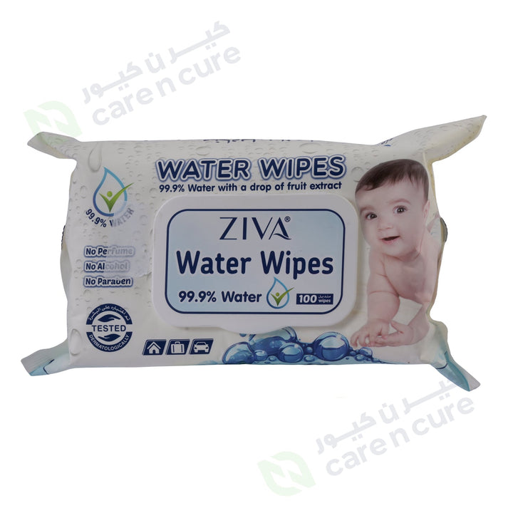 Ziva Baby Water Wipes 100 Pieces