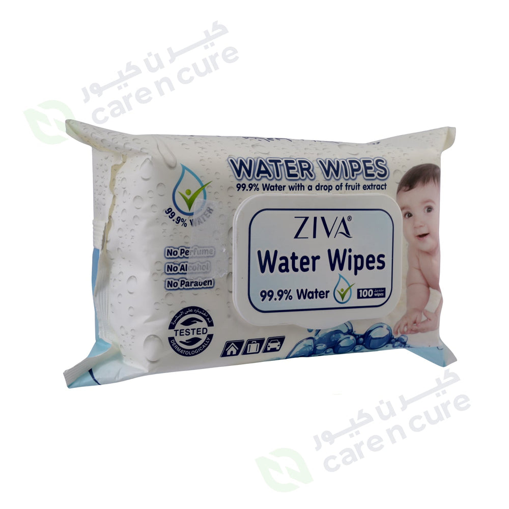 Ziva Baby Water Wipes 100 Pieces