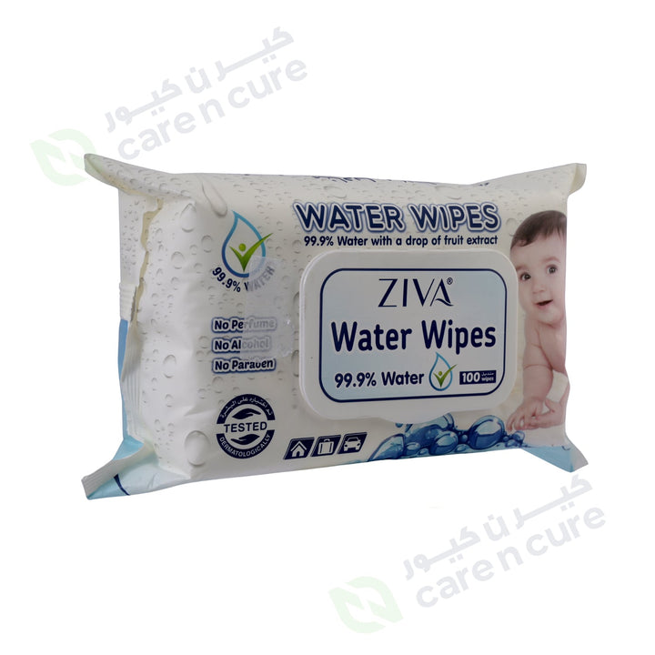 Ziva Baby Water Wipes 100 Pieces