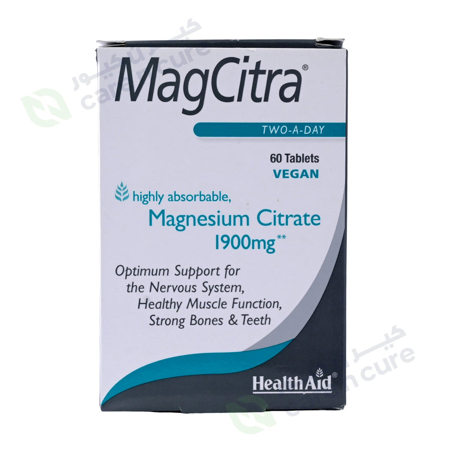 Health Aid Magcitra Tablets 60 Pieces
