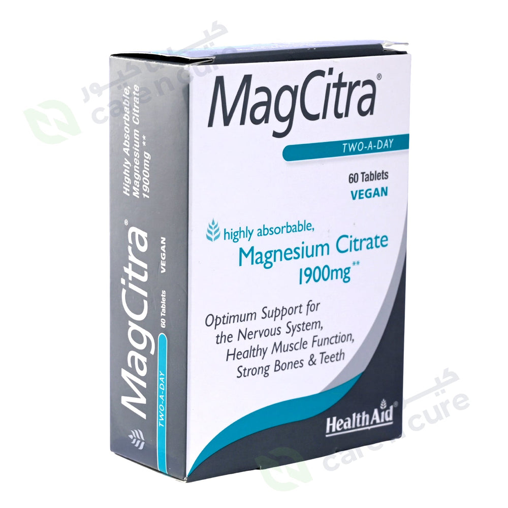 Health Aid Magcitra Tablets 60 Pieces