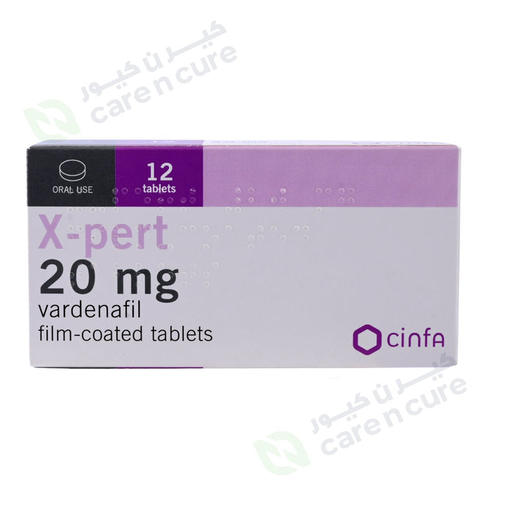 X-Pert 20mg Tablet 12 Pieces