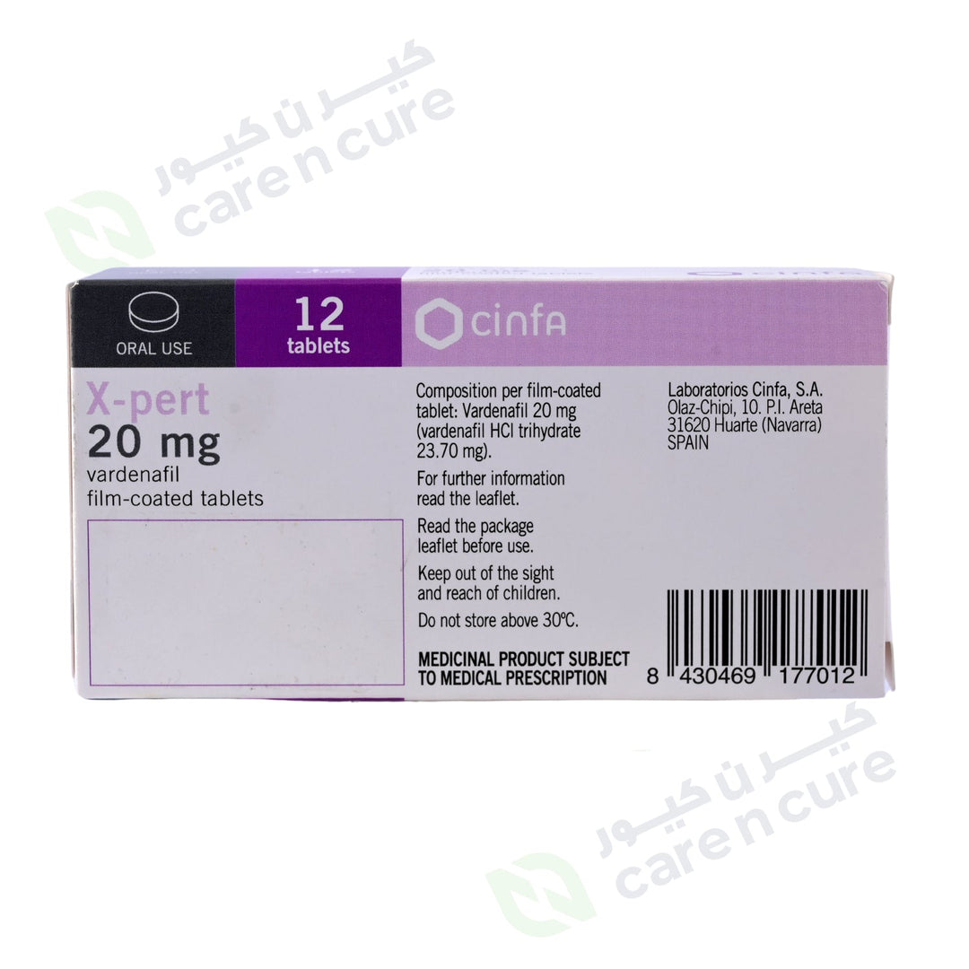X-Pert 20mg Tablet 12 Pieces