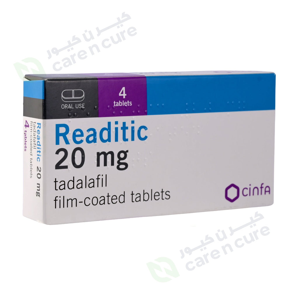 Readitic 20 mg Tablet 4 Pieces (Original Prescription Is Mandatory Upon Delivery)