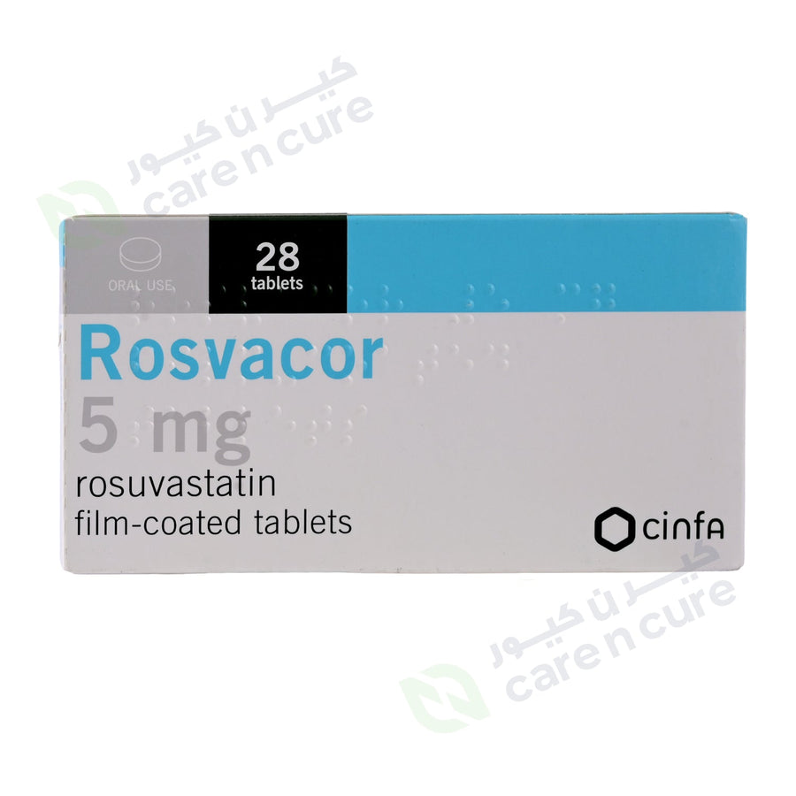Rosvacor 5 mg Tablet 28 Pieces