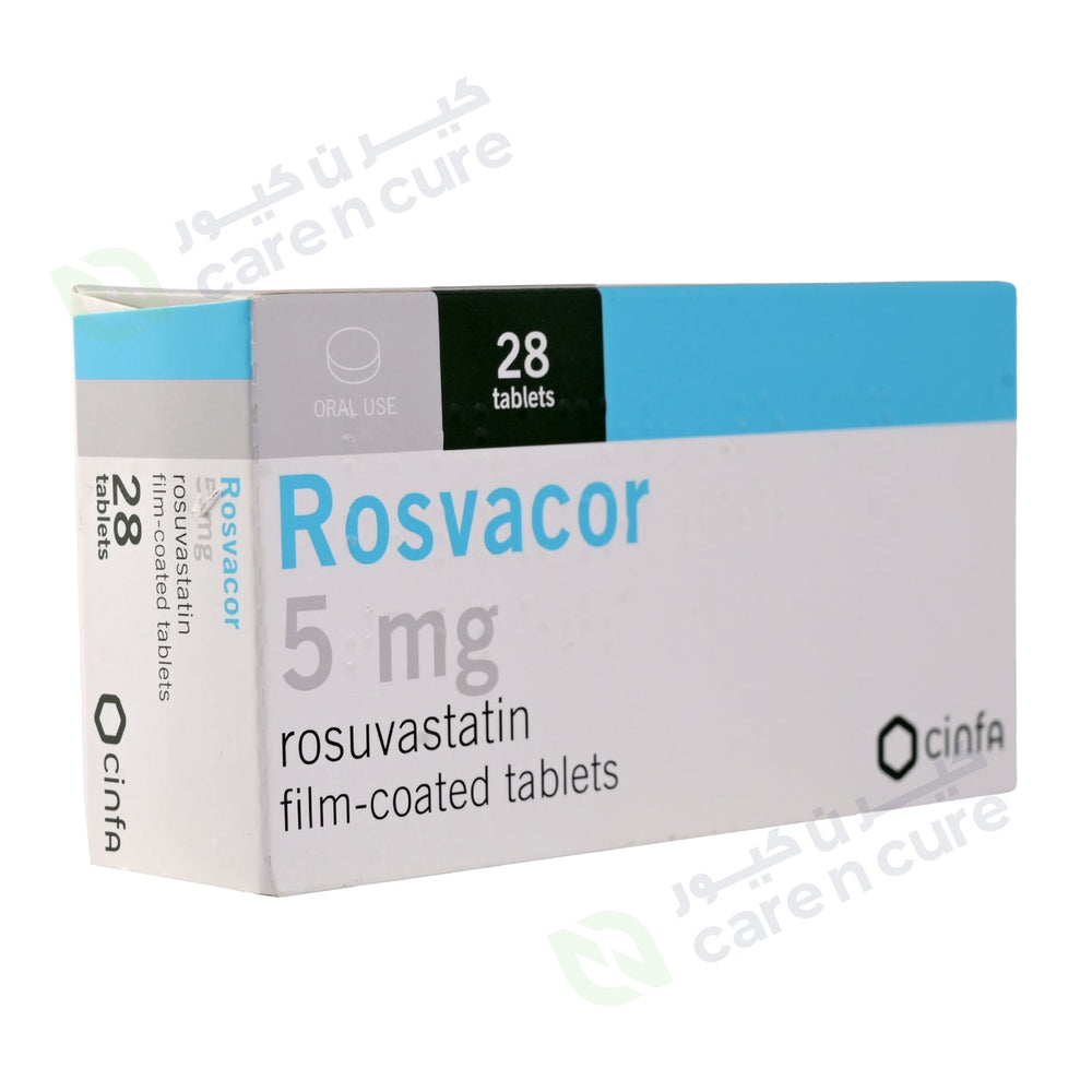 Rosvacor 5 mg Tablet 28 Pieces