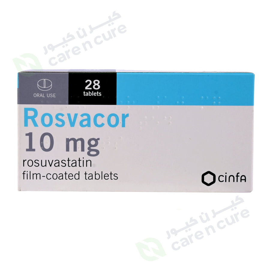 Rosvacor 10 mg Tablet 28 Pieces